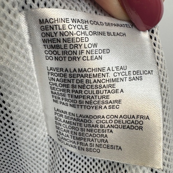 Michael Michael Kors Womens Black Logo Tape Hooded Windbreaker Jacket Small - Picture 4 of 16